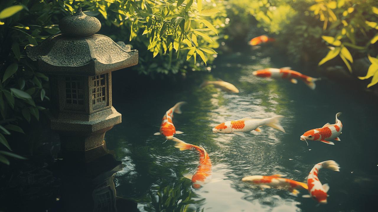 La carpe Koi : signification spirituelle et culturelle puissante des symboles de l’art asiatique