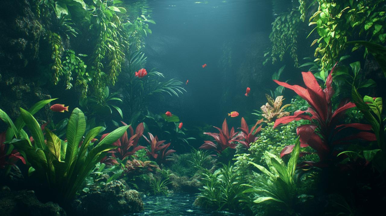 Top 10 des plantes d’aquarium avec une pousse rapide : les meilleures especes pour zones peu eclairees